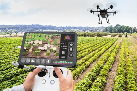 Crop Monitoring Drones