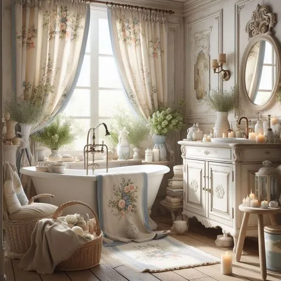 French Country Bathroom Vanities