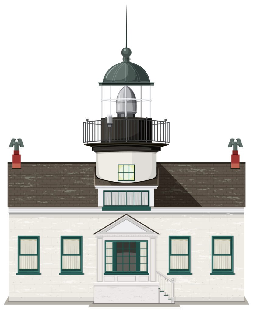 Decorative lighthouses